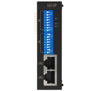L02-EIP Модуль интерфейса. 2 встроенных Ethernet порта, поддержка функции переклчения, поддержка про