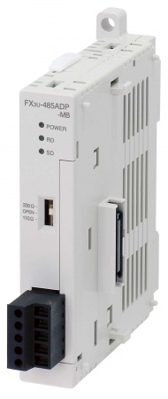 FX3U-485ADP-MB RS485 модуль, 1:n Multidrop, дальность связи 500 m; для MELSEC FX3U