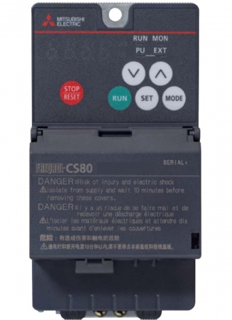 Преобразователь частоты Mitsubishi FR-CS82S-025-60 0,4 кВт 2,5 А изображение